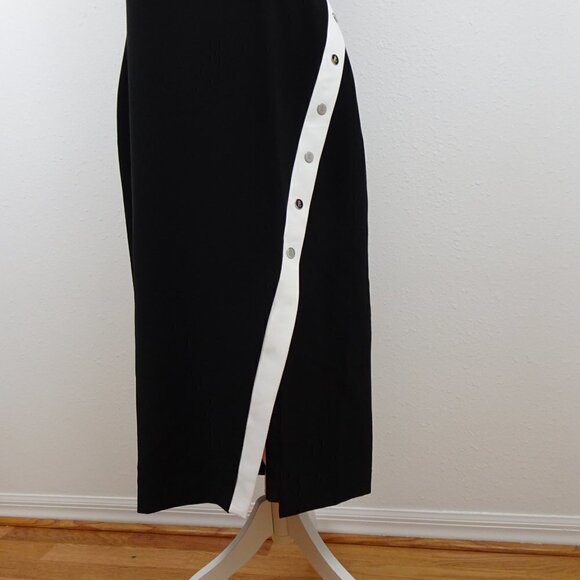 Ralph Lauren Scoop Neck Dress Women's Size 12 Black Sleeveless Lined Sheath - Picture 4 of 12